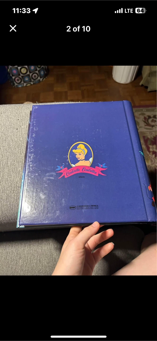 Disney Cinderella Autograph Book - photo 3
