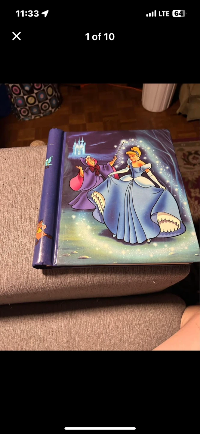 Disney Cinderella Autograph Book - photo 2