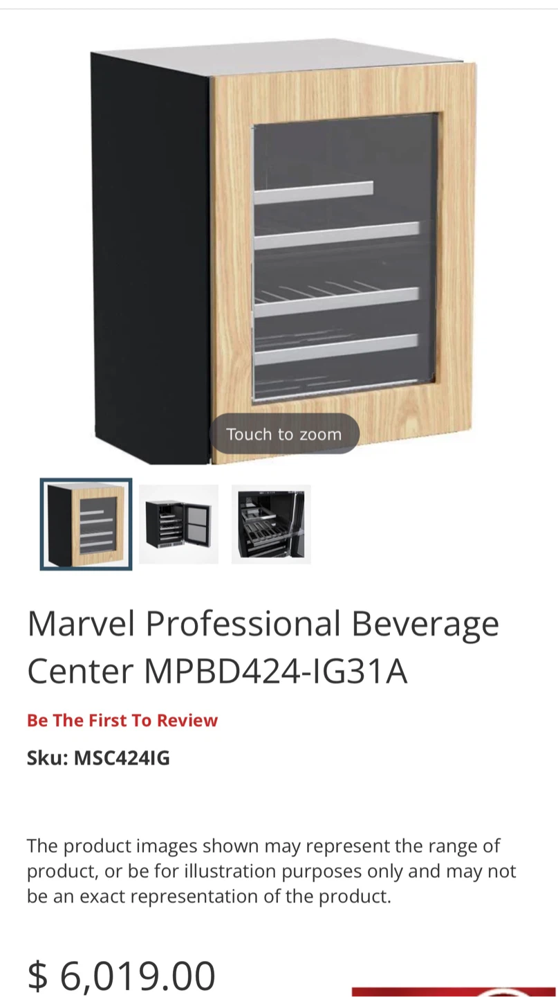 Marvel Professional Beverage Center MPBD424-IG31A - photo 3