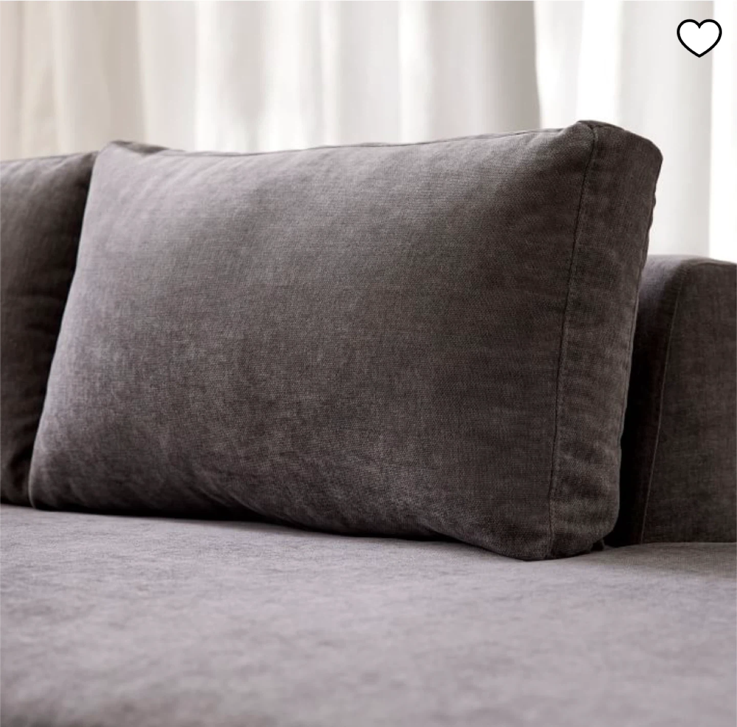 West Elm Chaise Sectional  90” - Andes collection - photo 4