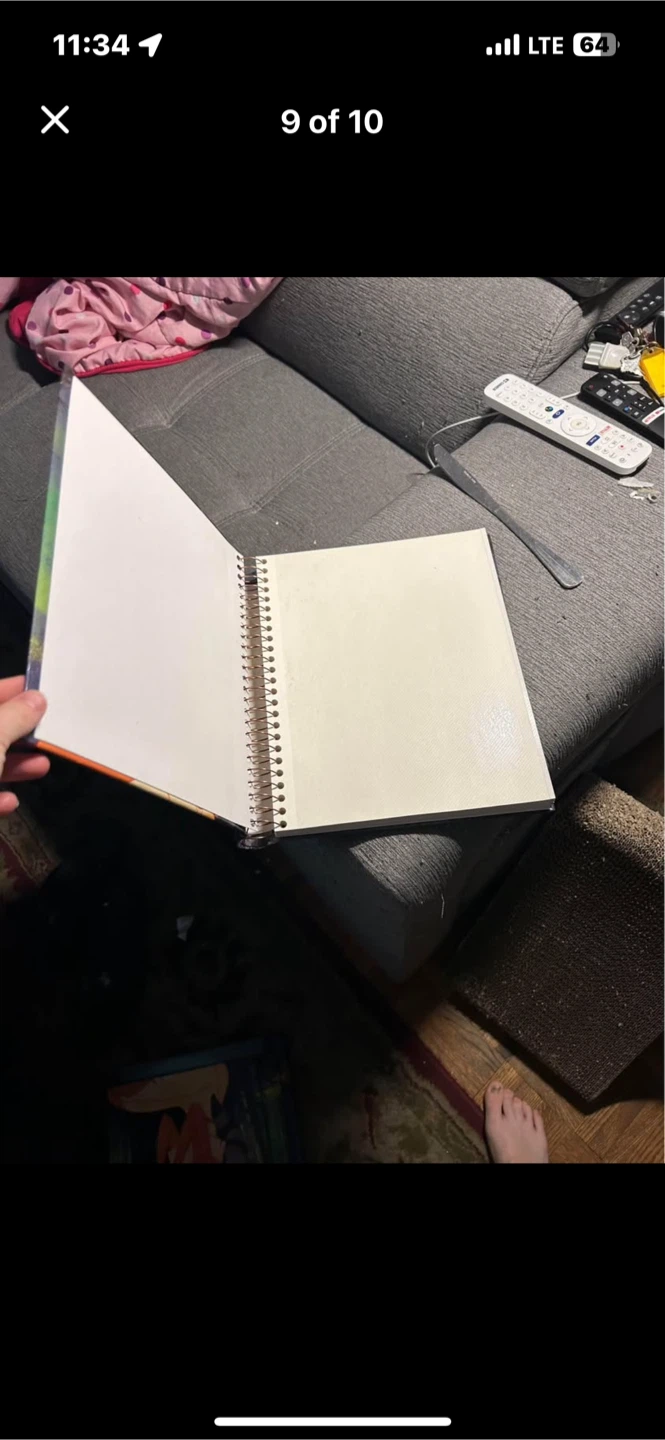 Photo Album with Cat Design