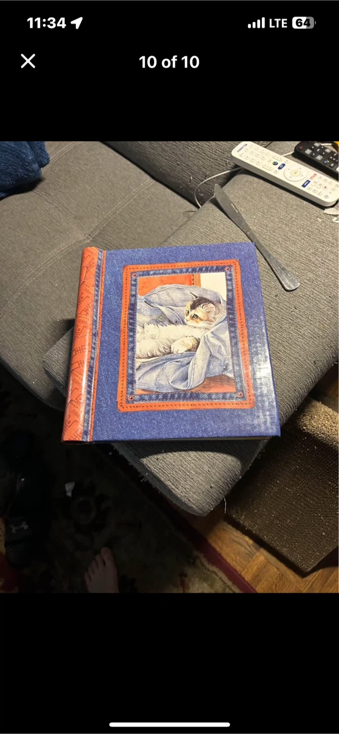 Photo Album with Cat Design - photo 2