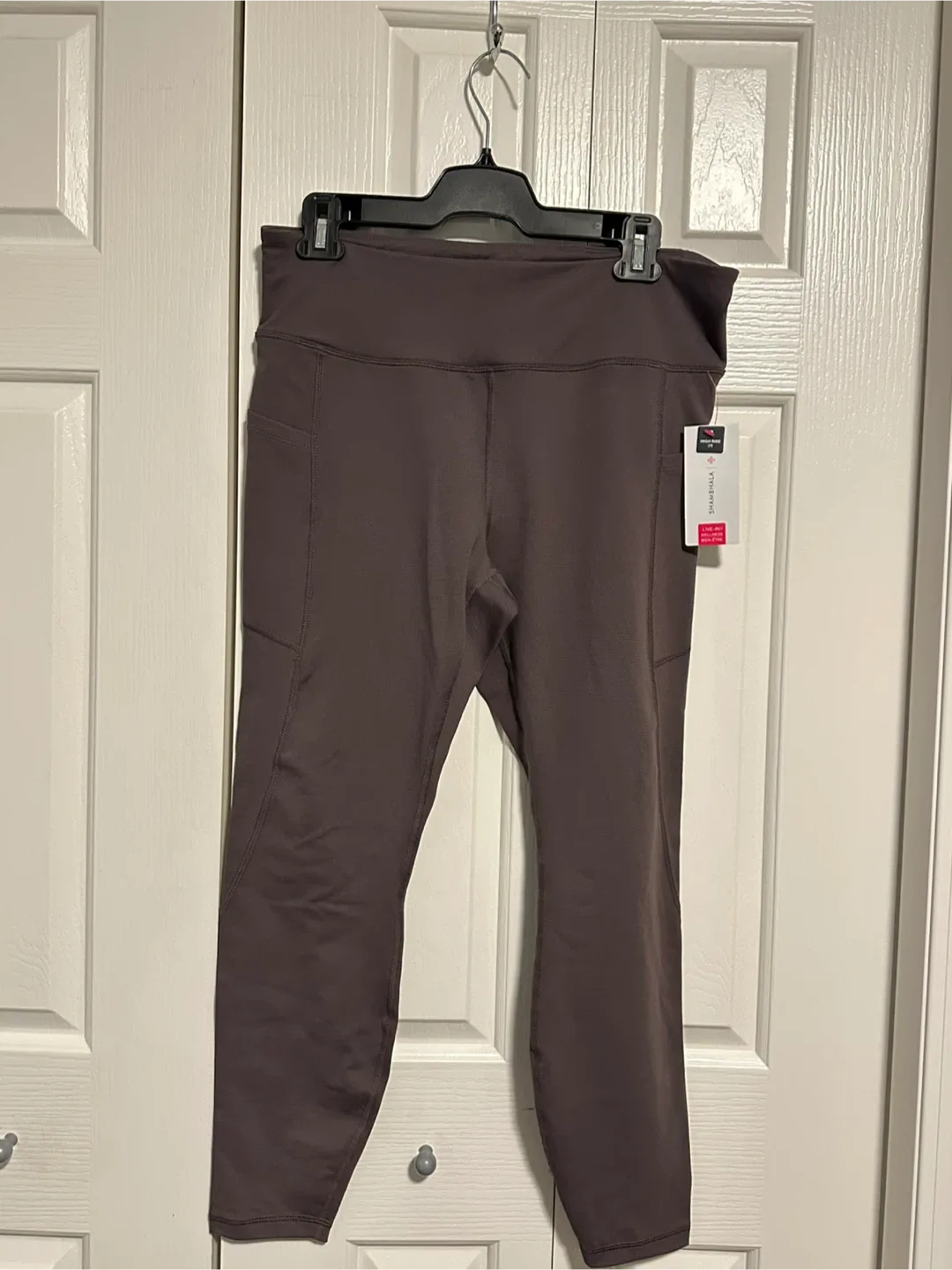Shambhala High Rise 7/8 Leggings - L/G - Medium Purple thumbnail