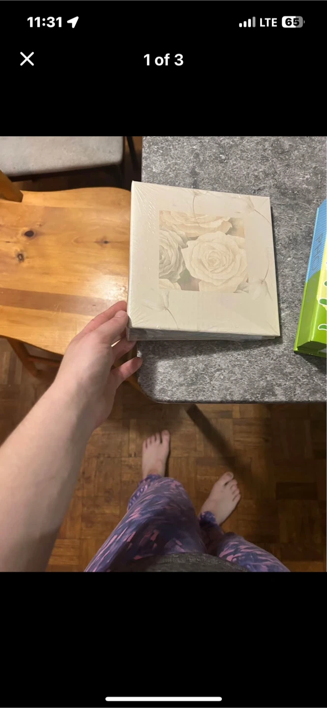 Photo Album with Floral Design - photo 3