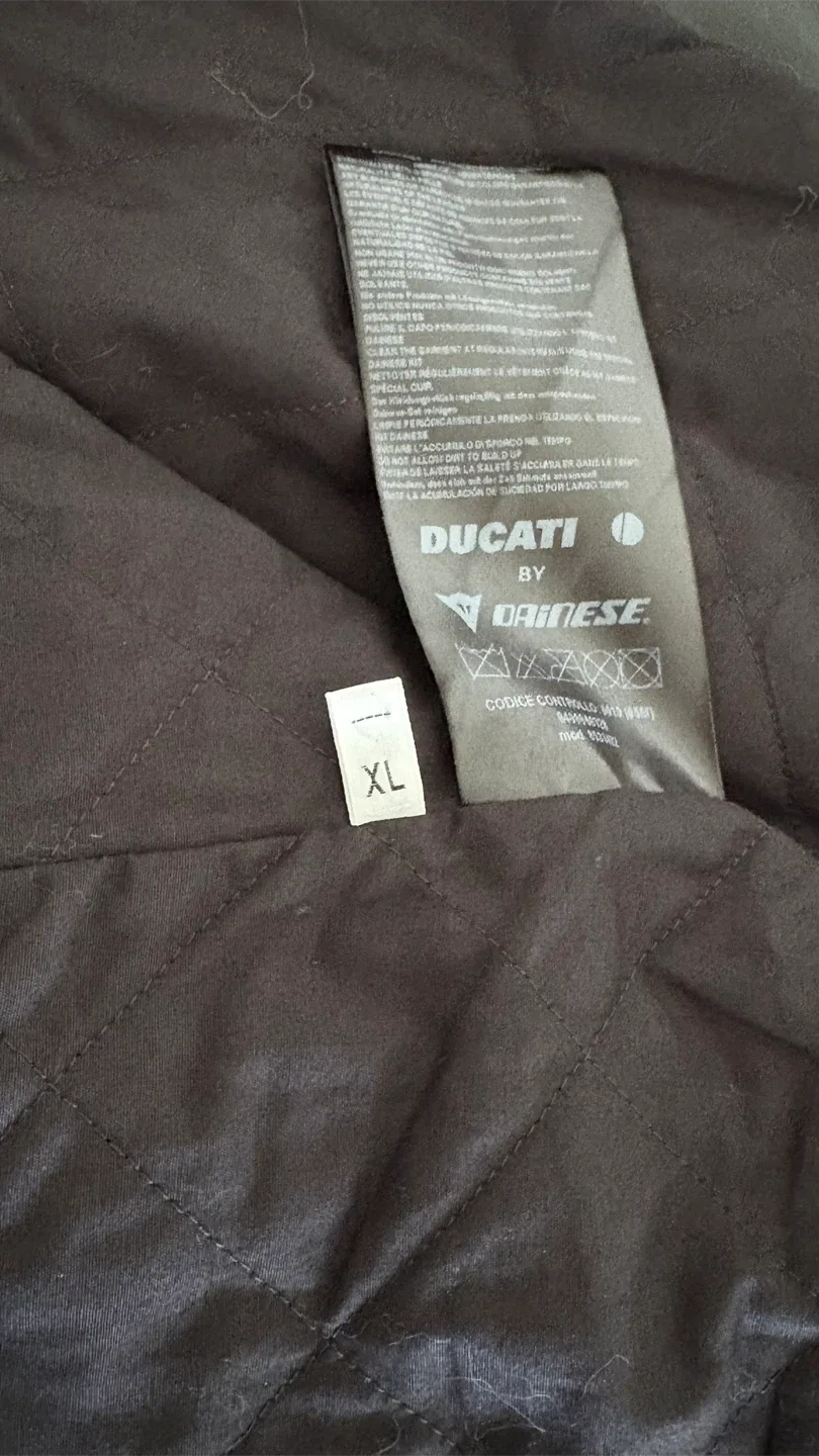 Ducati Leather Motorcycle Jacket image indicator(8)
