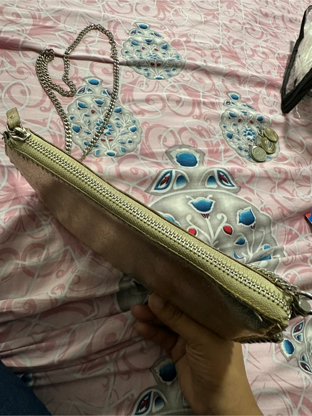 Zara Gold Chain Bag - photo 3