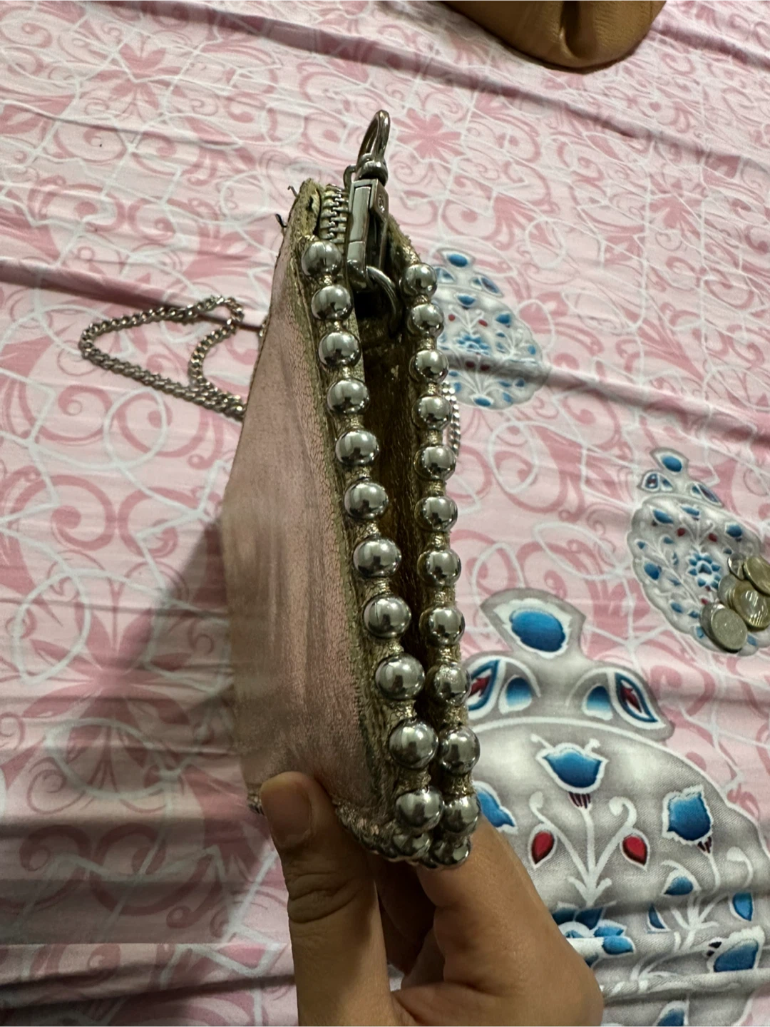 Zara Gold Chain Bag - photo 2