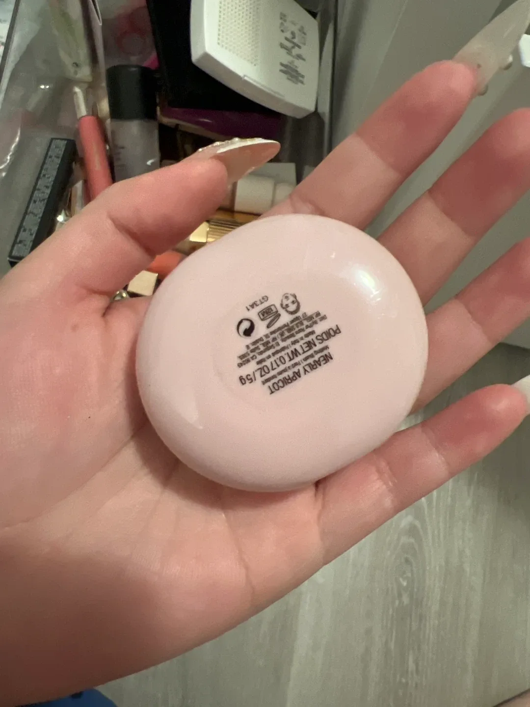 Rare Beauty Nearly Apricot Cream Blush image indicator(2)