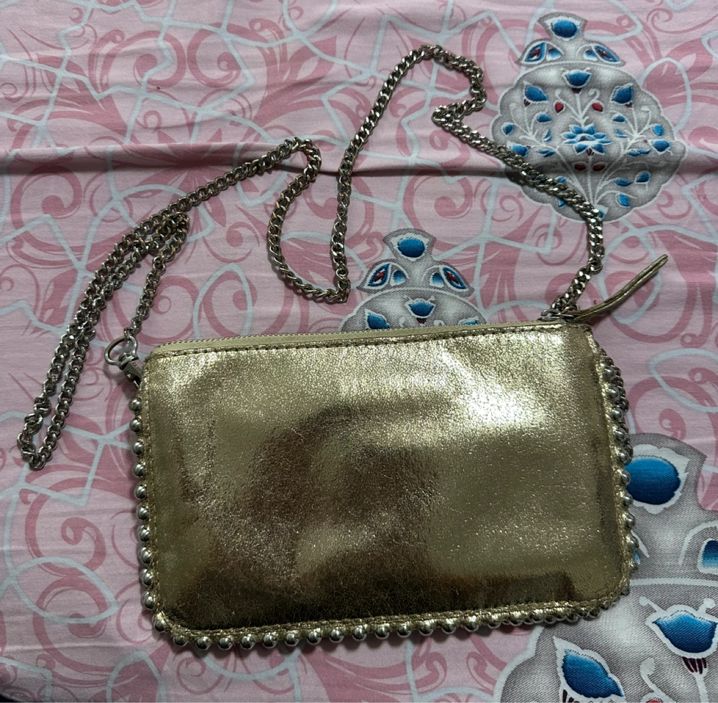 Zara Gold Chain Bag