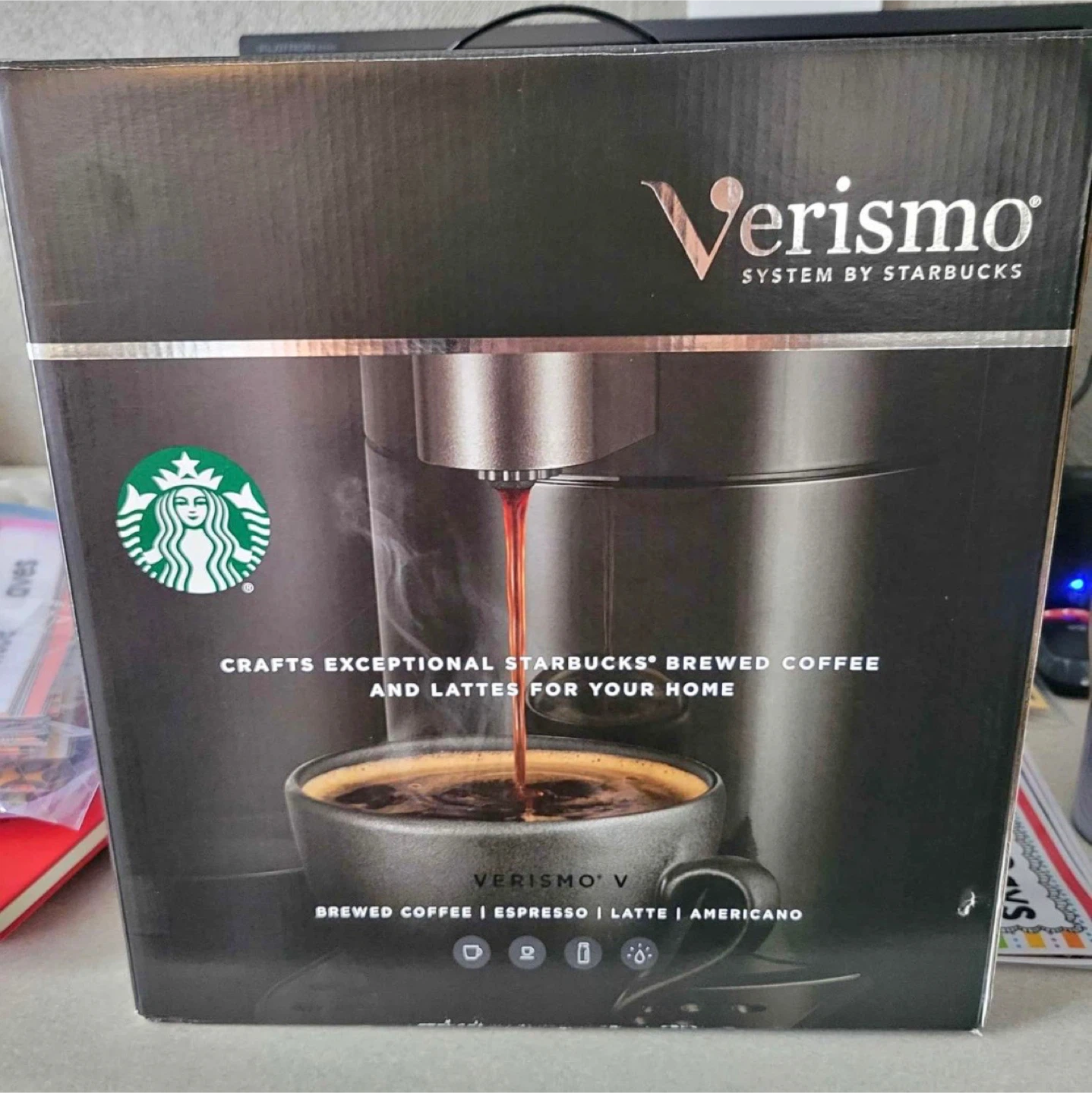 Starbucks Verismo Coffee Espresso Maker - Black
