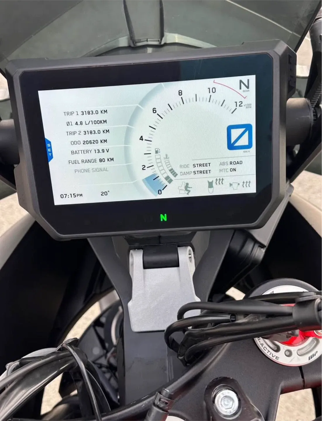2019 KTM Super Adventure Motorcycle image indicator(2)