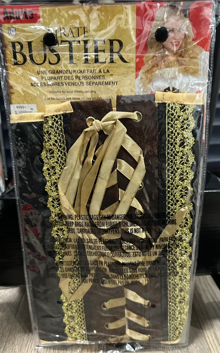 Pirate Corset/Bustier - Adult Size image indicator(2)