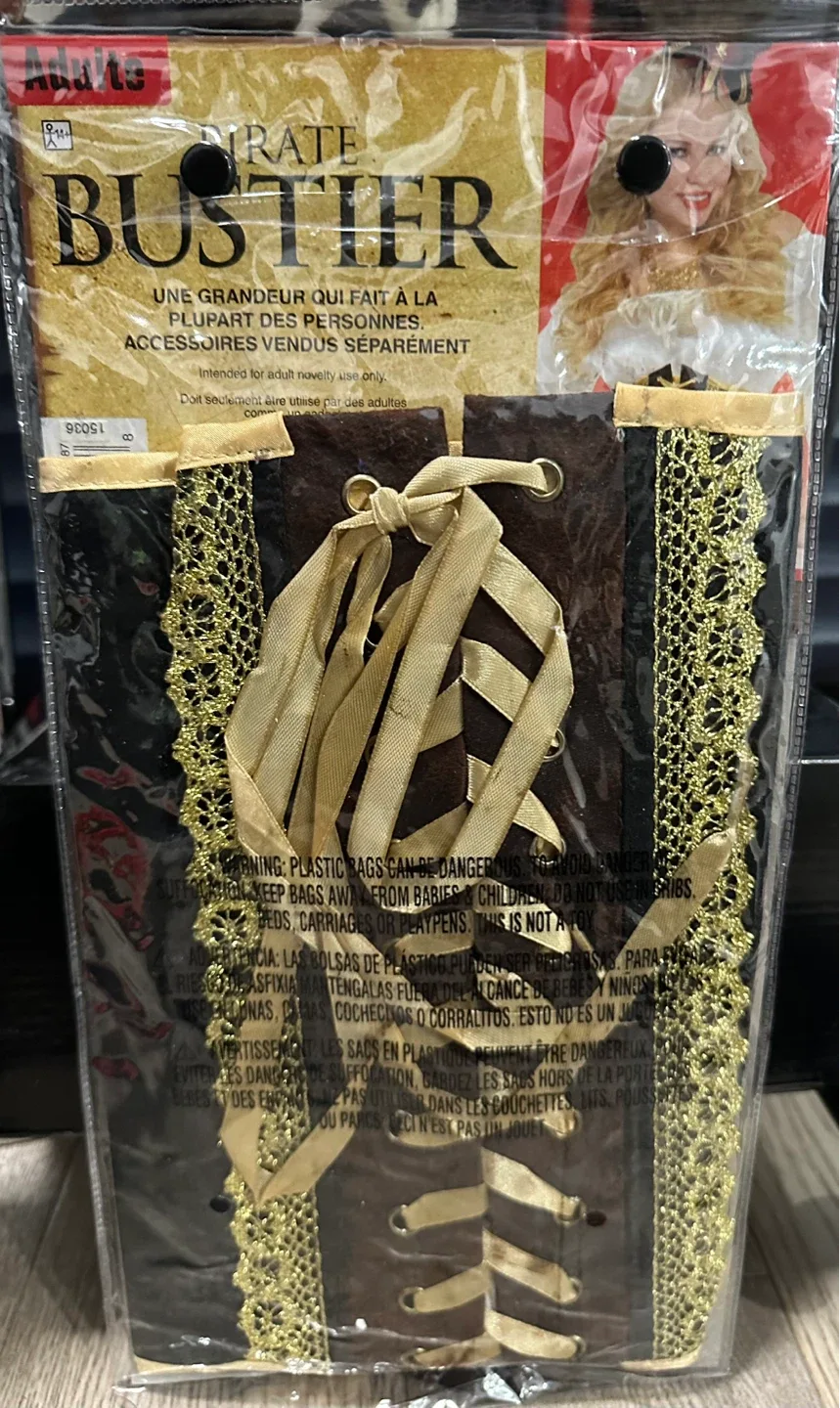 Pirate Corset/Bustier - Adult Size image indicator(3)