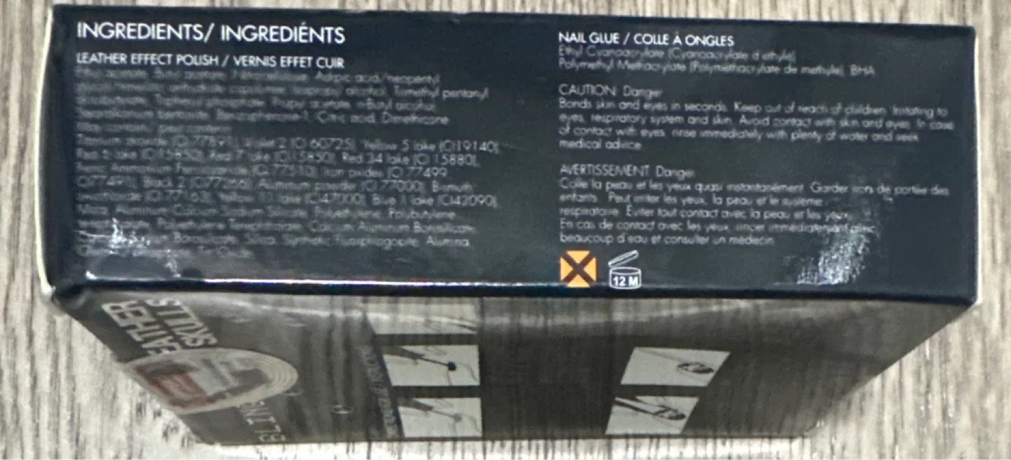 Nails inc. Bling It On & Skulls Leather Effect Polish image indicator(5)