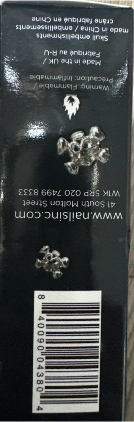 Nails inc. Bling It On & Skulls Leather Effect Polish image indicator(4)