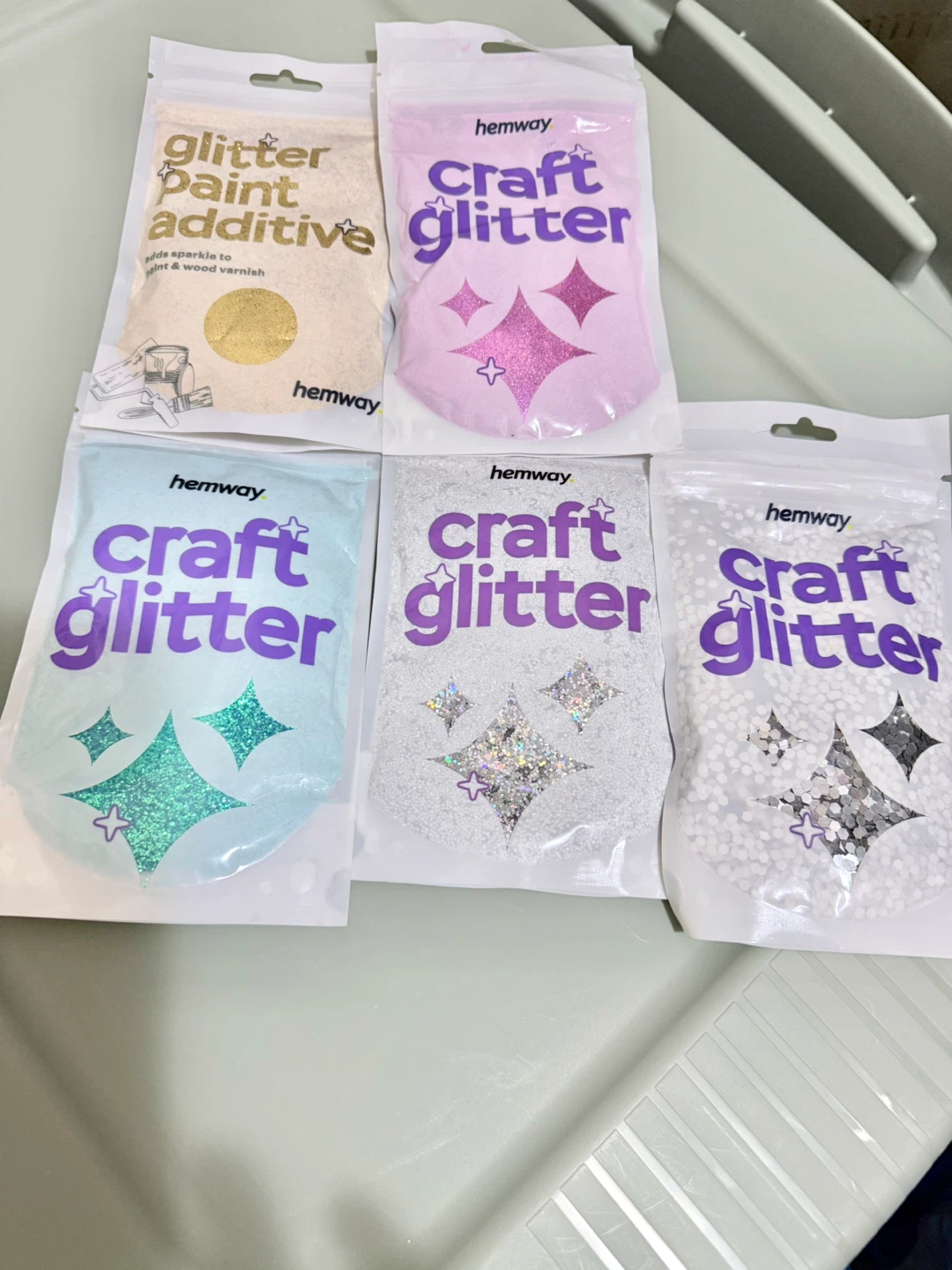 Hemway Craft Glitter & Paint Additive - New! - photo 3