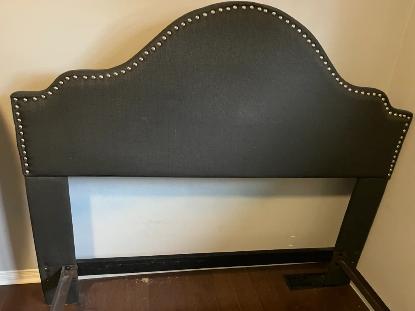 Dark Gray Headboard & Bed Frame image indicator(2)