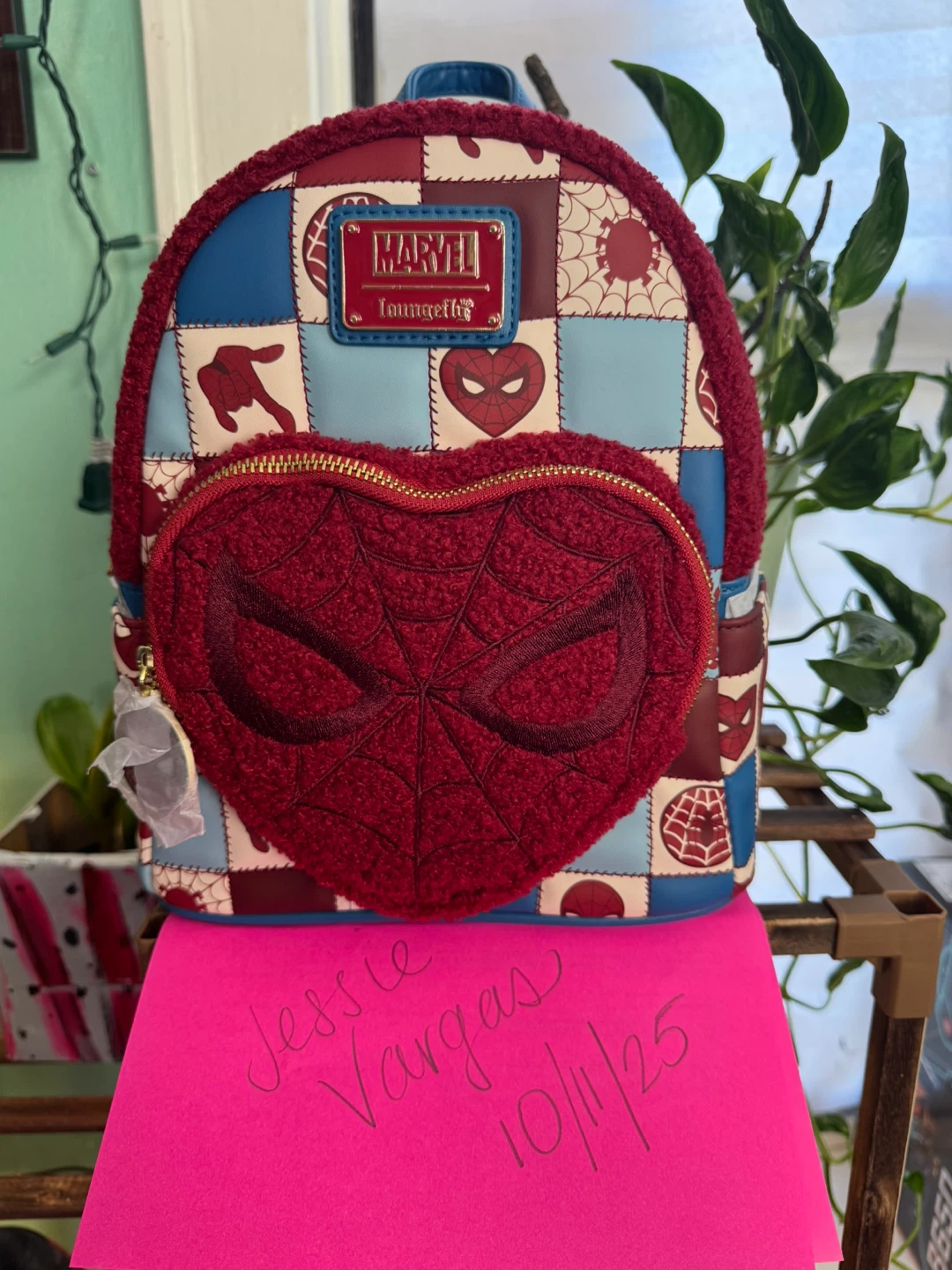 UNRELEASED PRINT!Marvel Loungefly Spider-Man Mini Backpack
