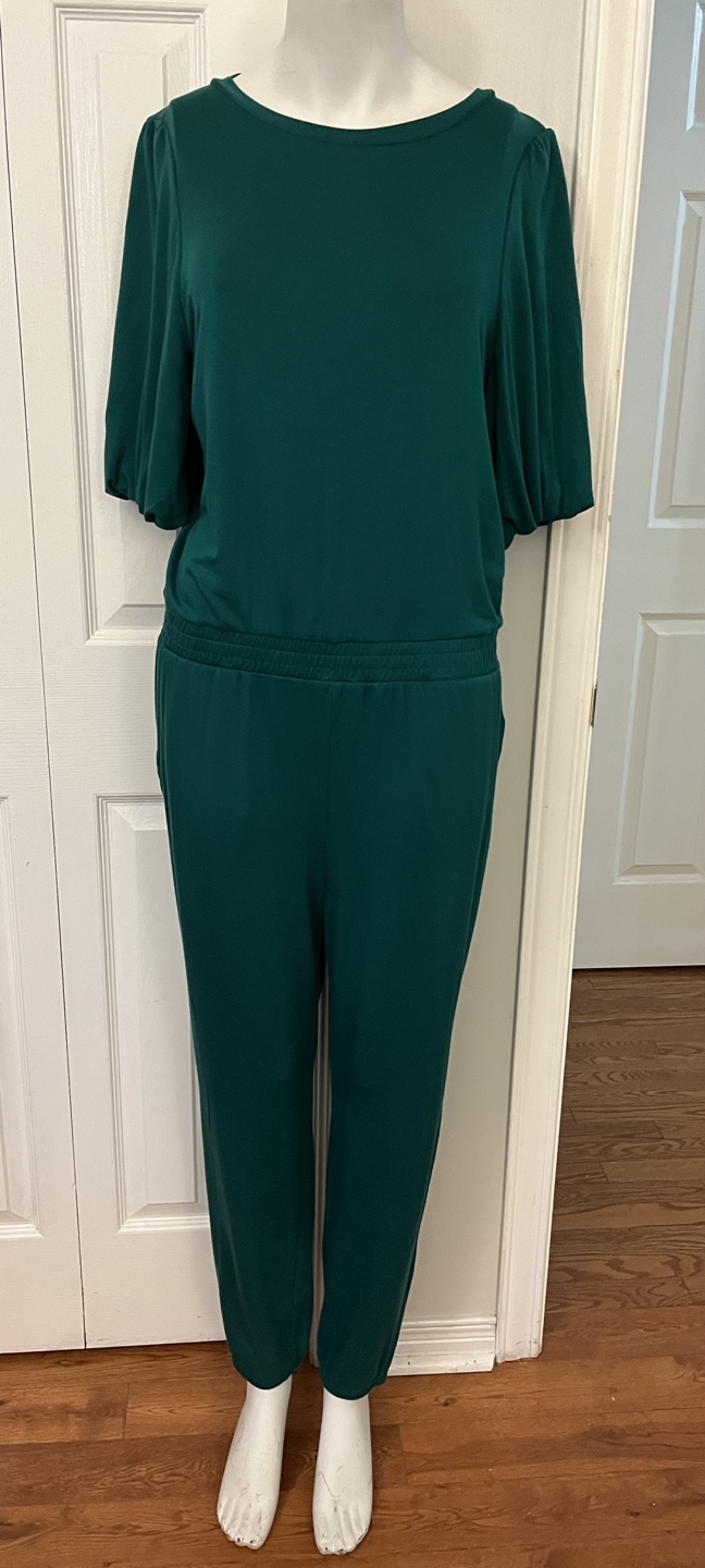 Daily Ritual Green Jumpsuit - Size L - photo 4