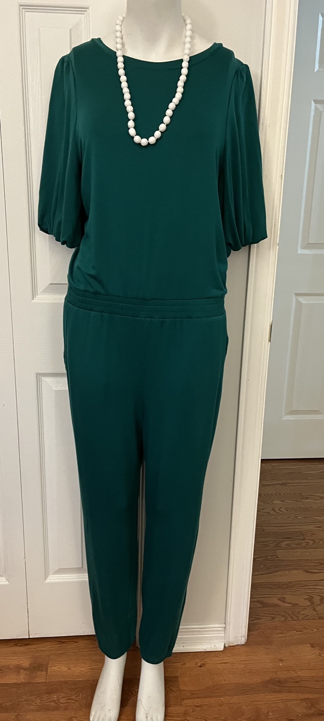Daily Ritual Green Jumpsuit - Size L - photo 3