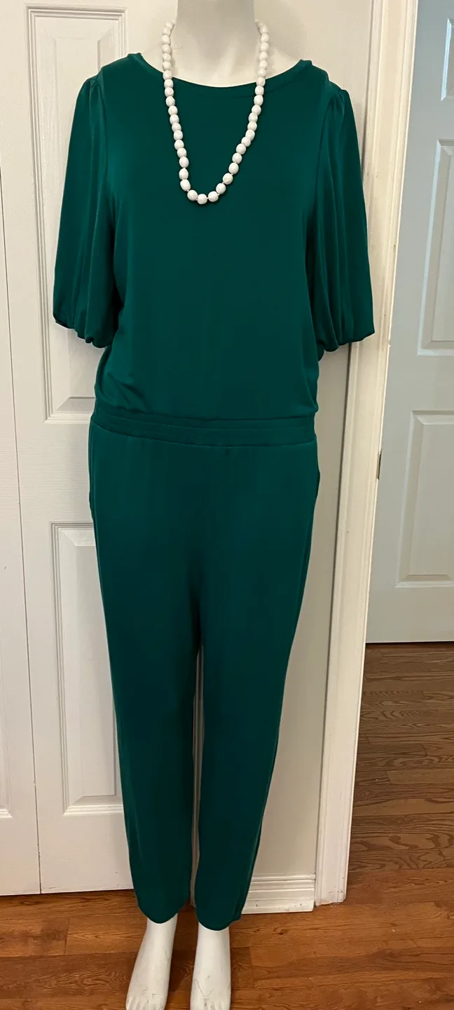 Daily Ritual Green Jumpsuit - Size L image indicator(4)