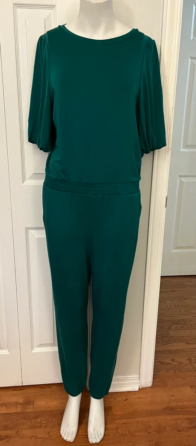 Daily Ritual Green Jumpsuit - Size L image indicator(2)
