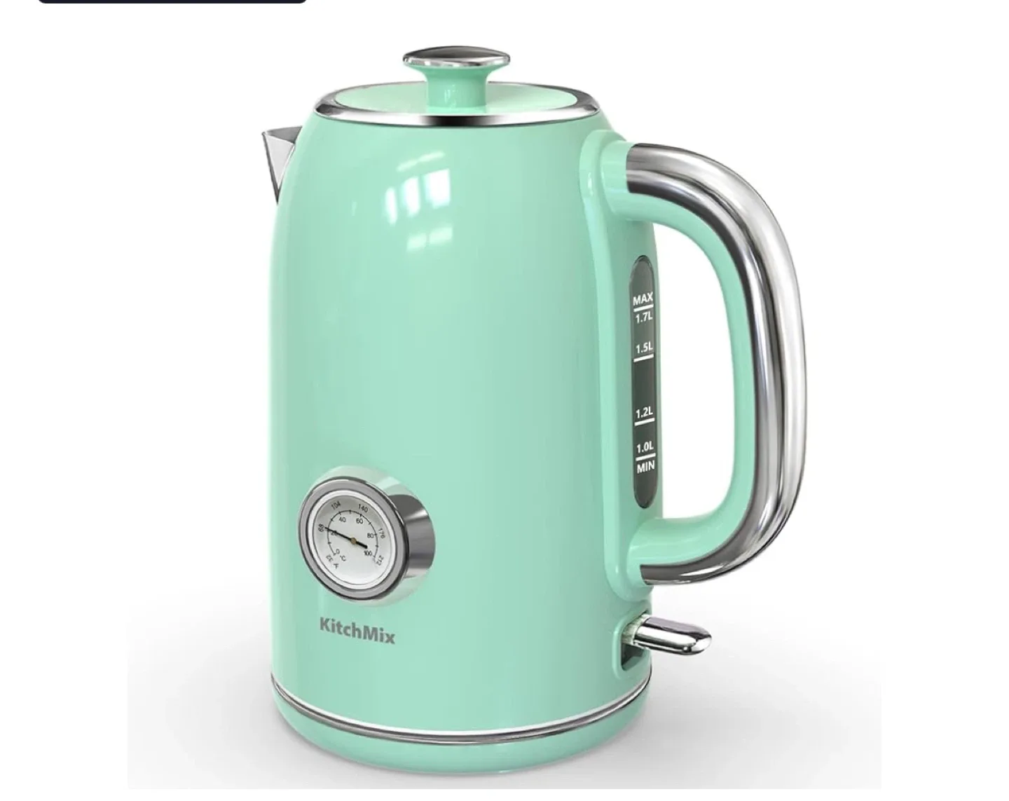 KitchMix Retro Electric Kettle - Mint Green image indicator(2)