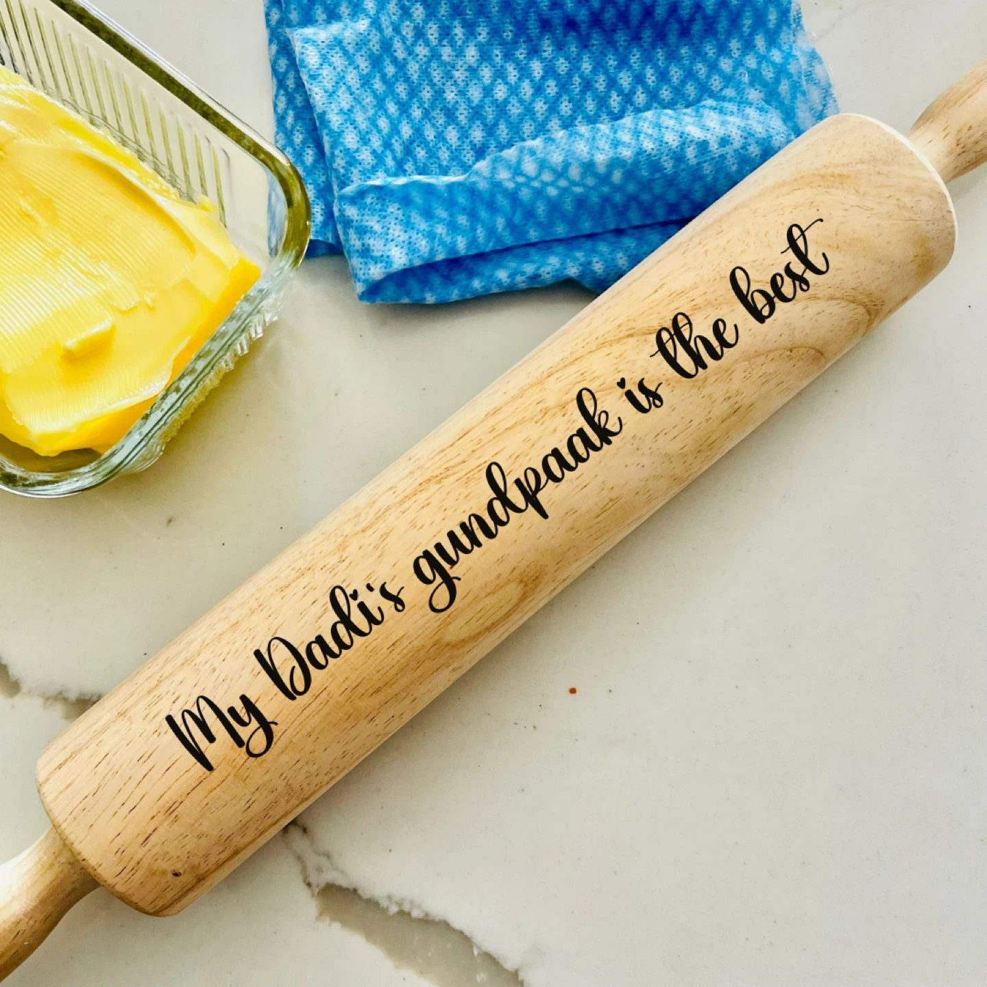 Personalized Christmas gifts engraved rolling pins - photo 5