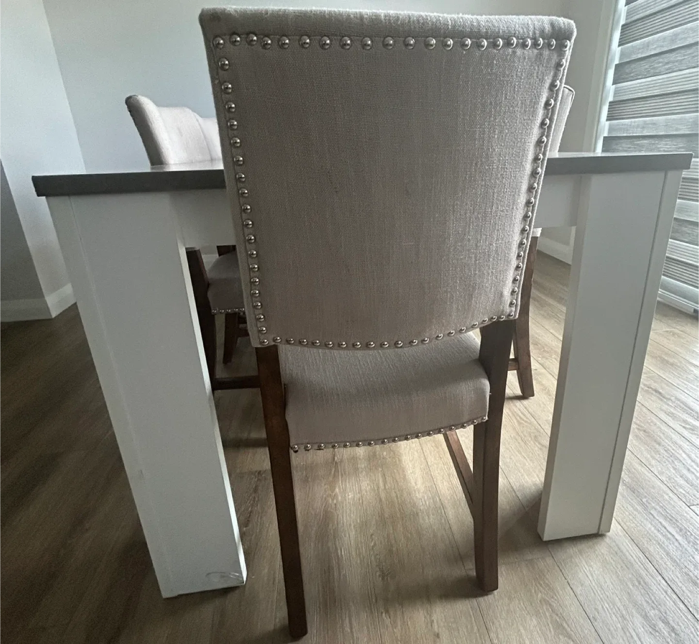 Free - Dining Table with 6 Upholstered Chairs image indicator(3)