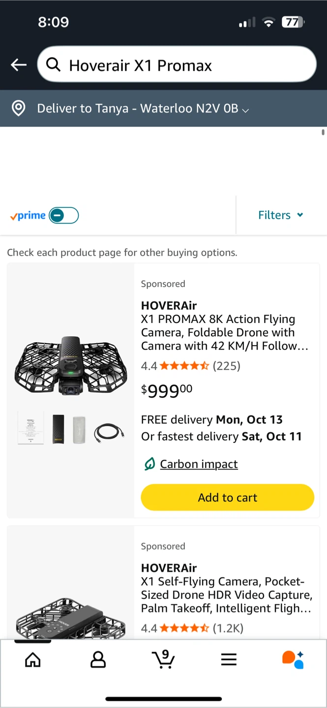 HoverAir X1 PRO MAX Drone - New in Box