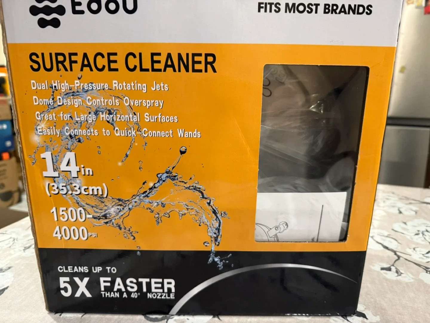 Edou 14-inch Surface Cleaner - New in Box! image indicator(2)