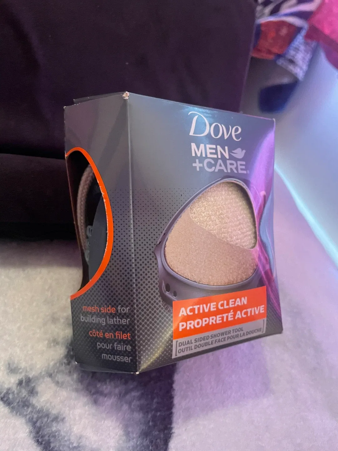 Dove Men+Care Active Clean Dual Sided Shower Tool image indicator(3)