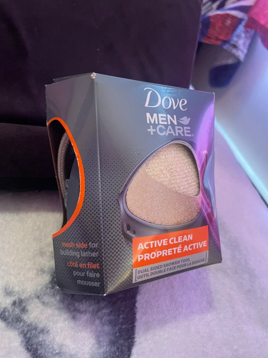 Dove Men+Care Active Clean Dual Sided Shower Tool image indicator(7)