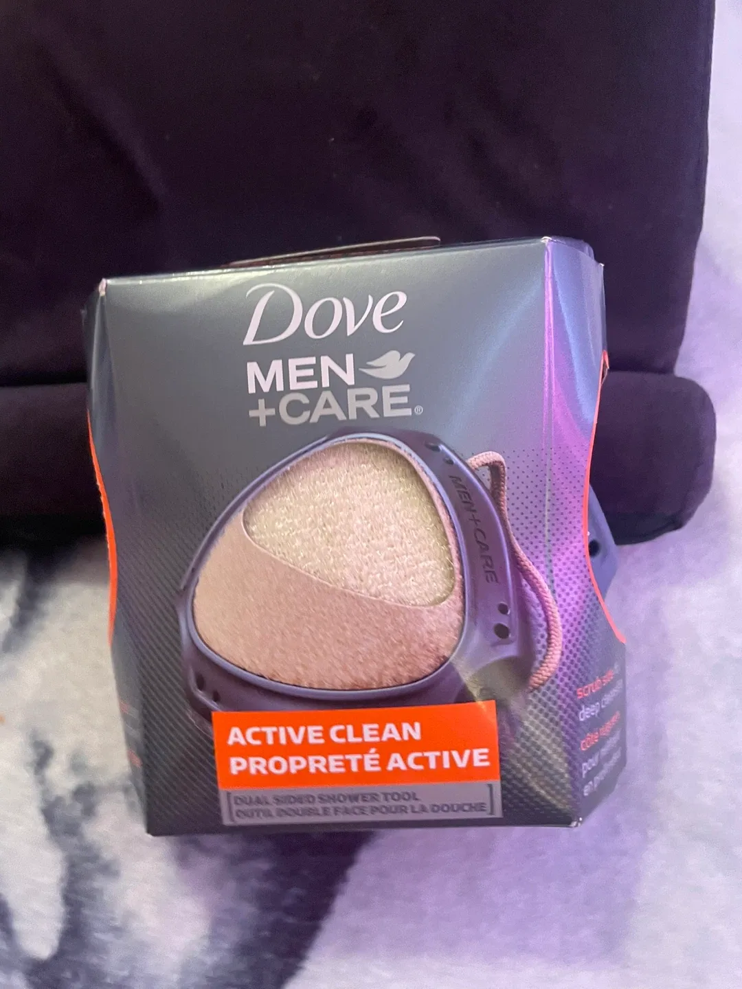 Dove Men+Care Active Clean Dual Sided Shower Tool image indicator(8)