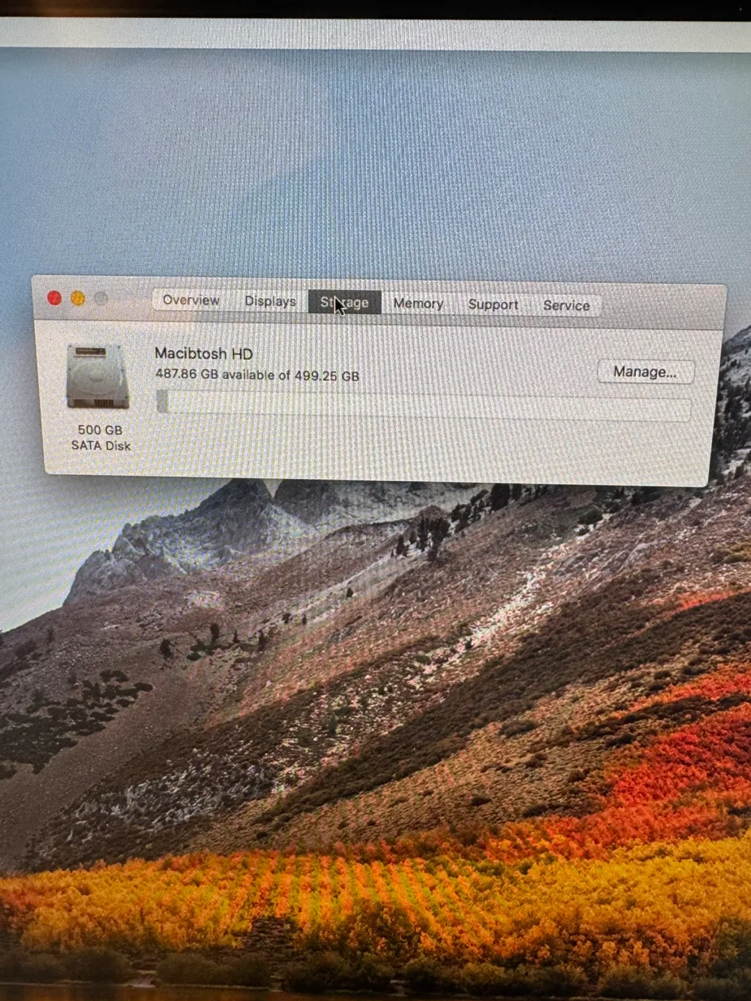 （233）Apple iMac 21.5-inch image indicator(4)