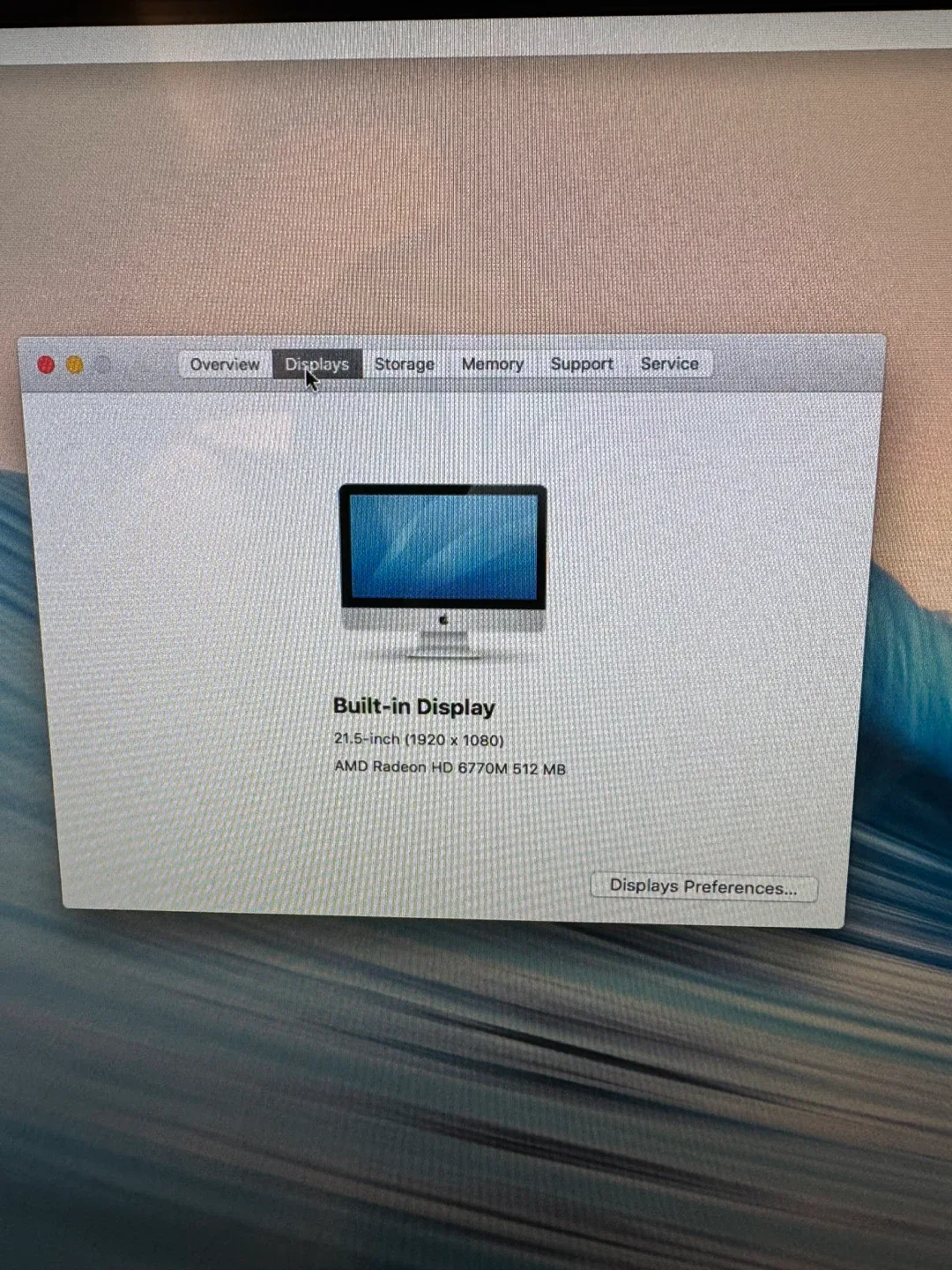 （234）iMac 21.5-inch, 2011, Intel Core i5, 16GB RAM image indicator(3)