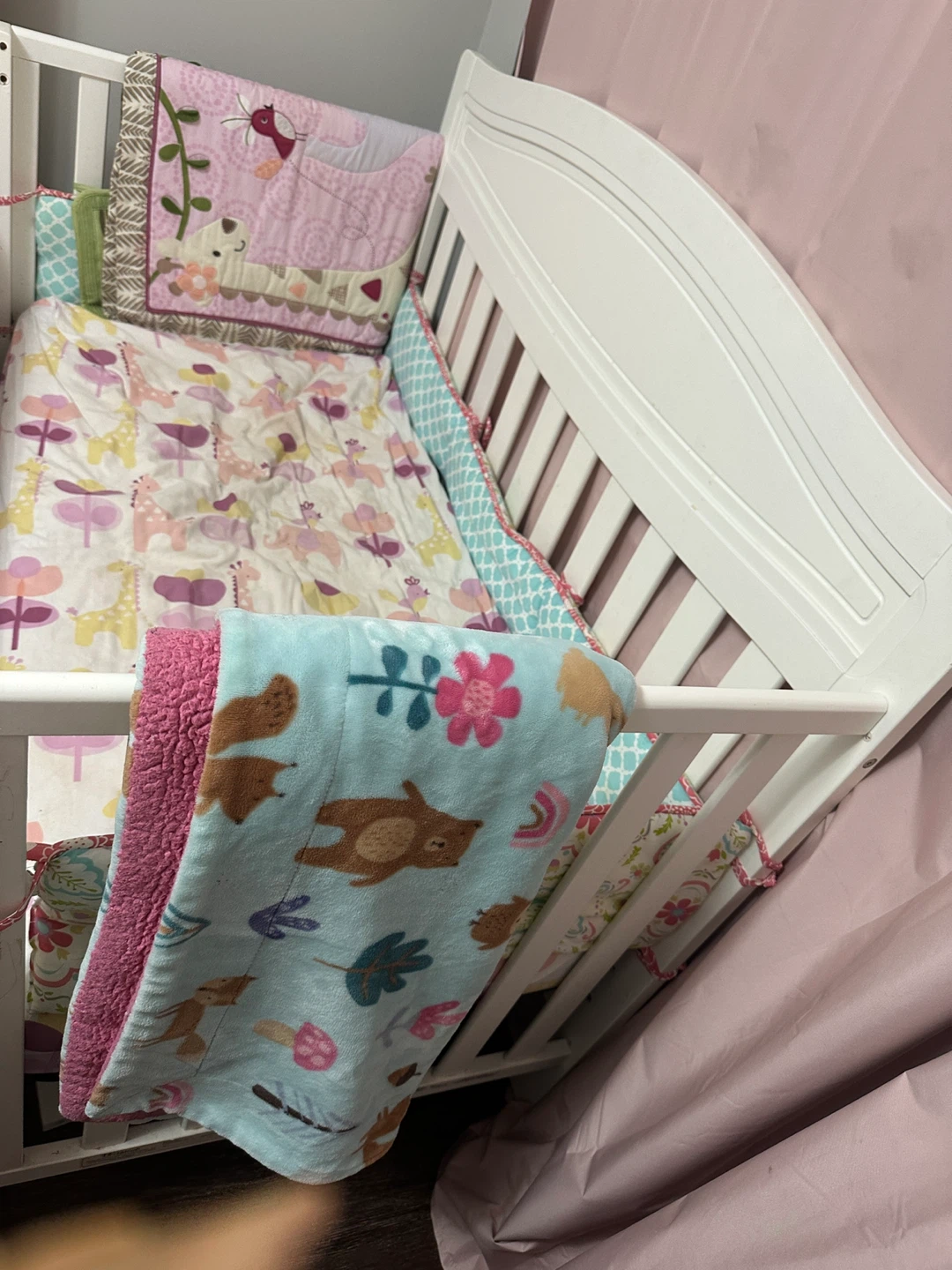 White Baby Crib
