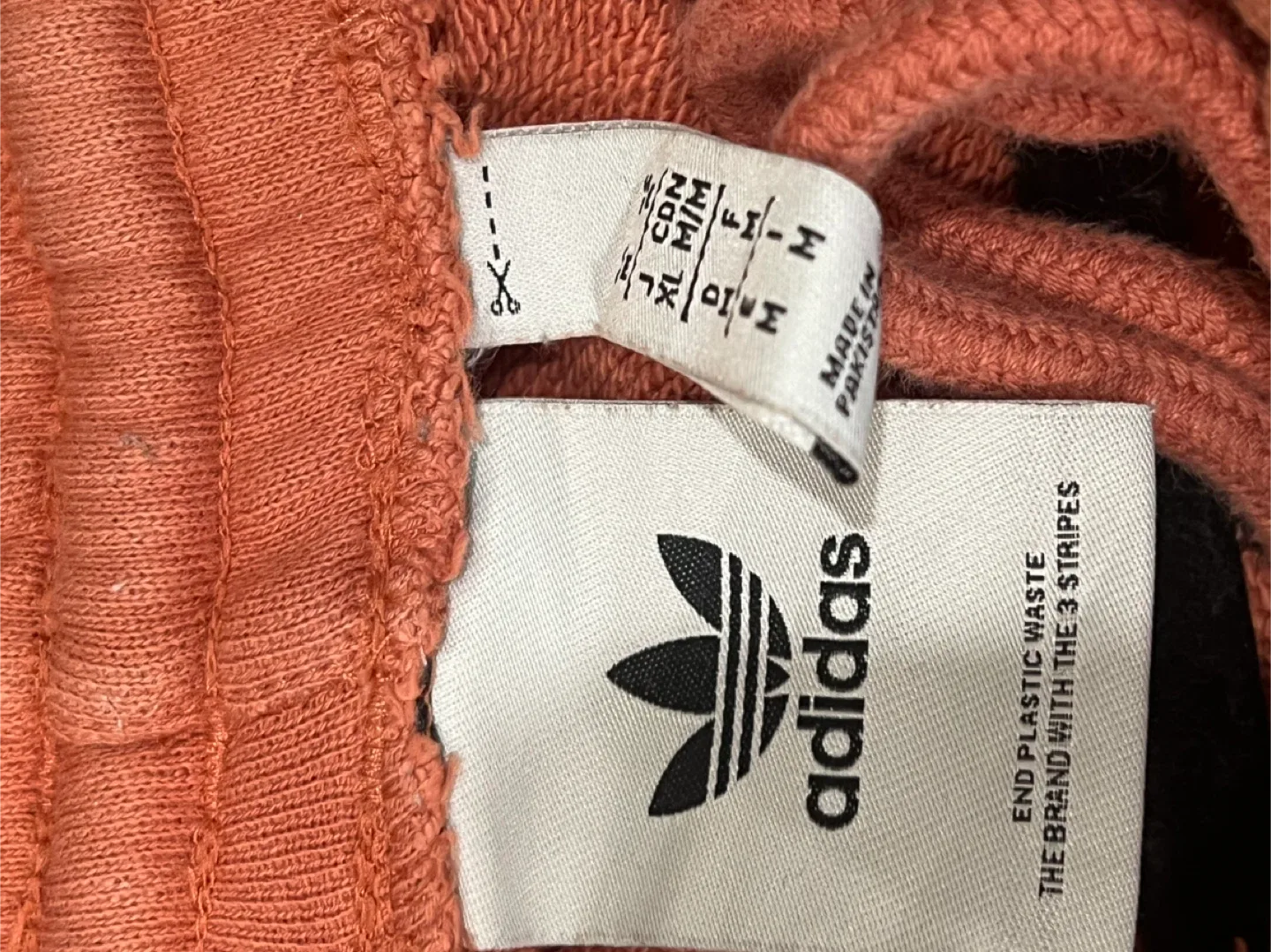 Adidas Medium Orange Cargo Shorts image indicator(3)