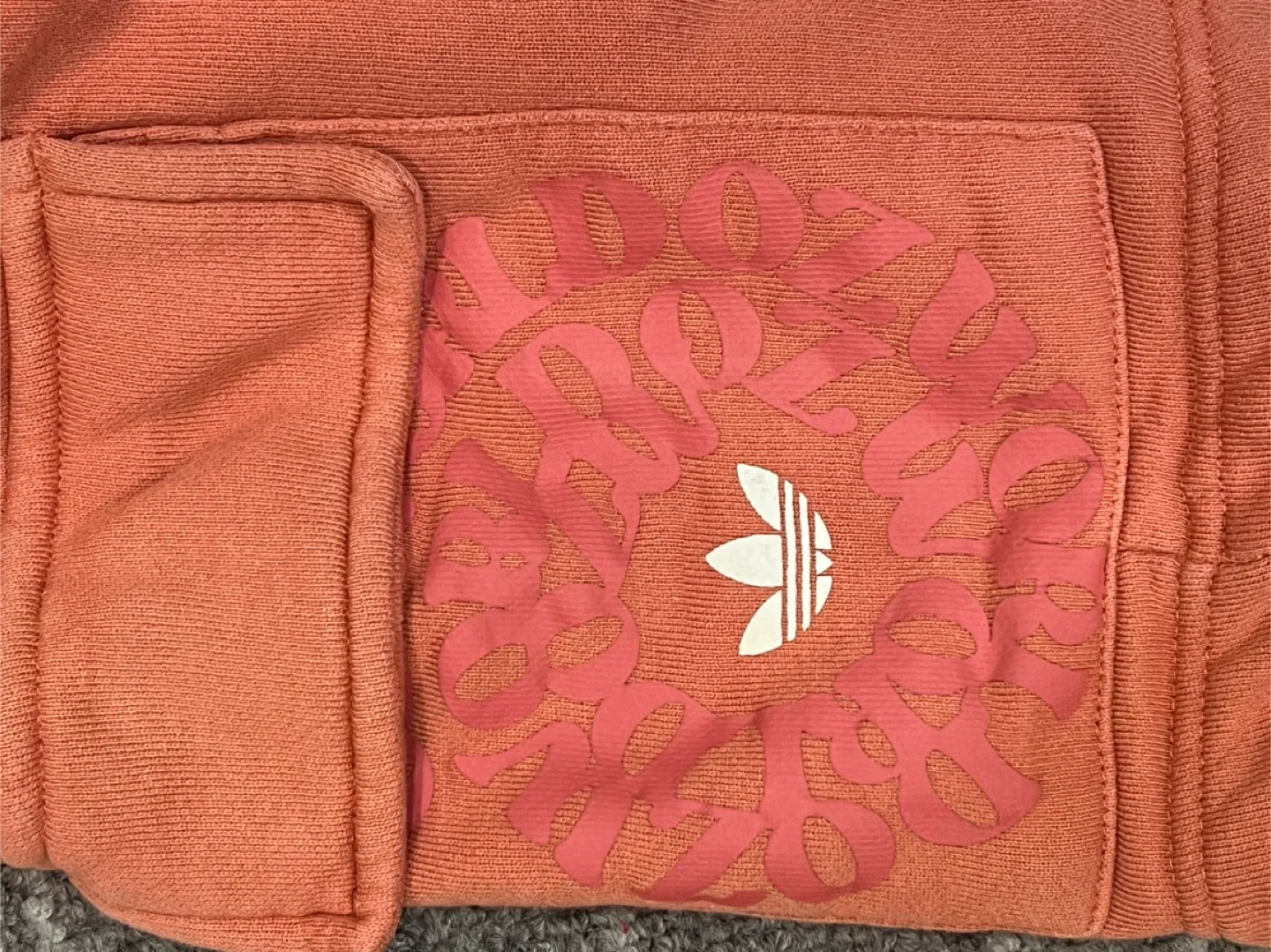 Adidas Medium Orange Cargo Shorts image indicator(2)