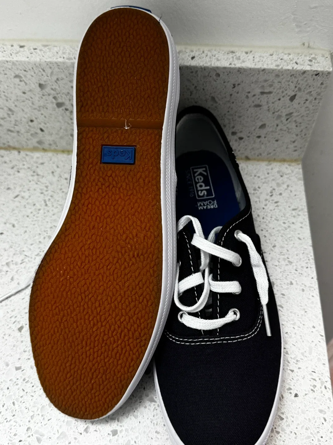 Keds Women's Sneaker - Size 8 - Navy Blue image indicator(4)