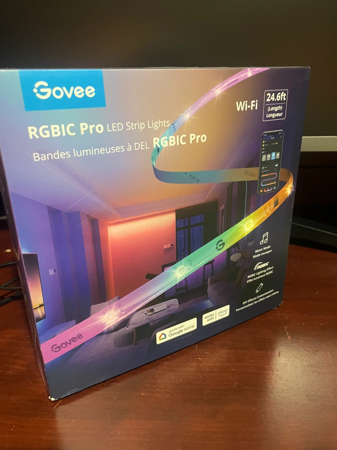 Govee RGBIC Pro LED Strip Lights 24.6ft - New!