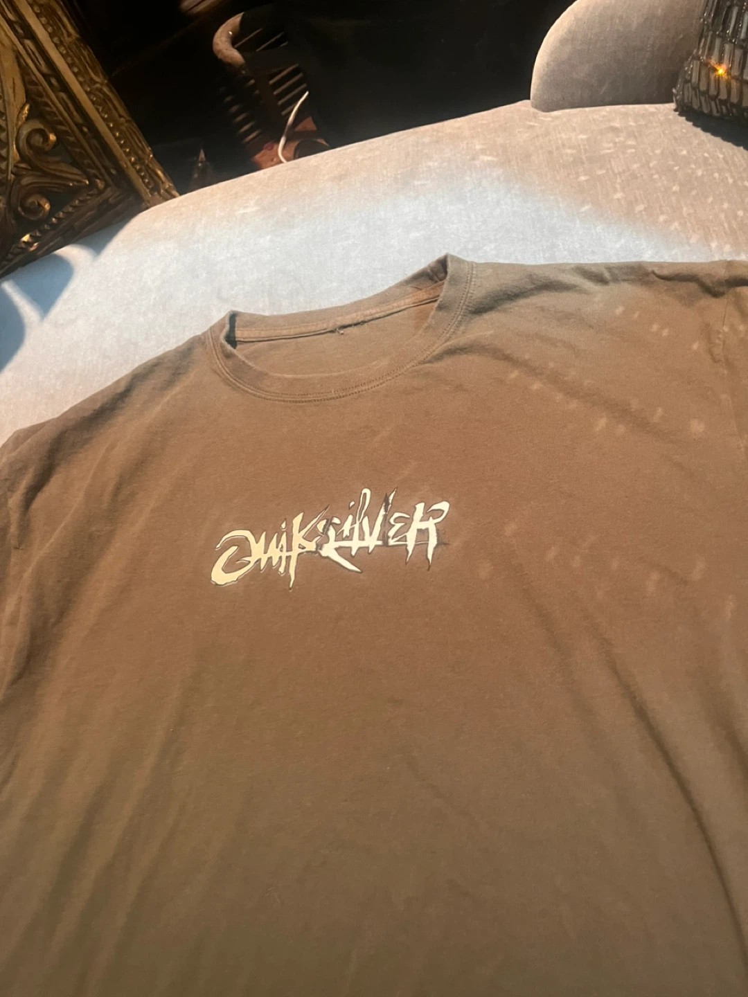 Vintage Quicksilver Brown T-Shirt - photo 2