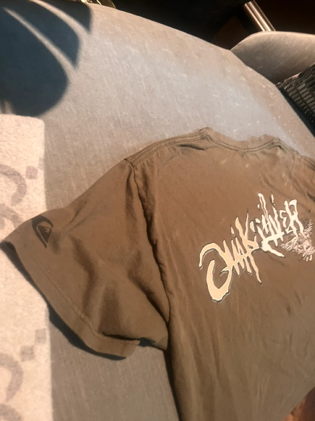 Vintage Quicksilver Brown T-Shirt - photo 4