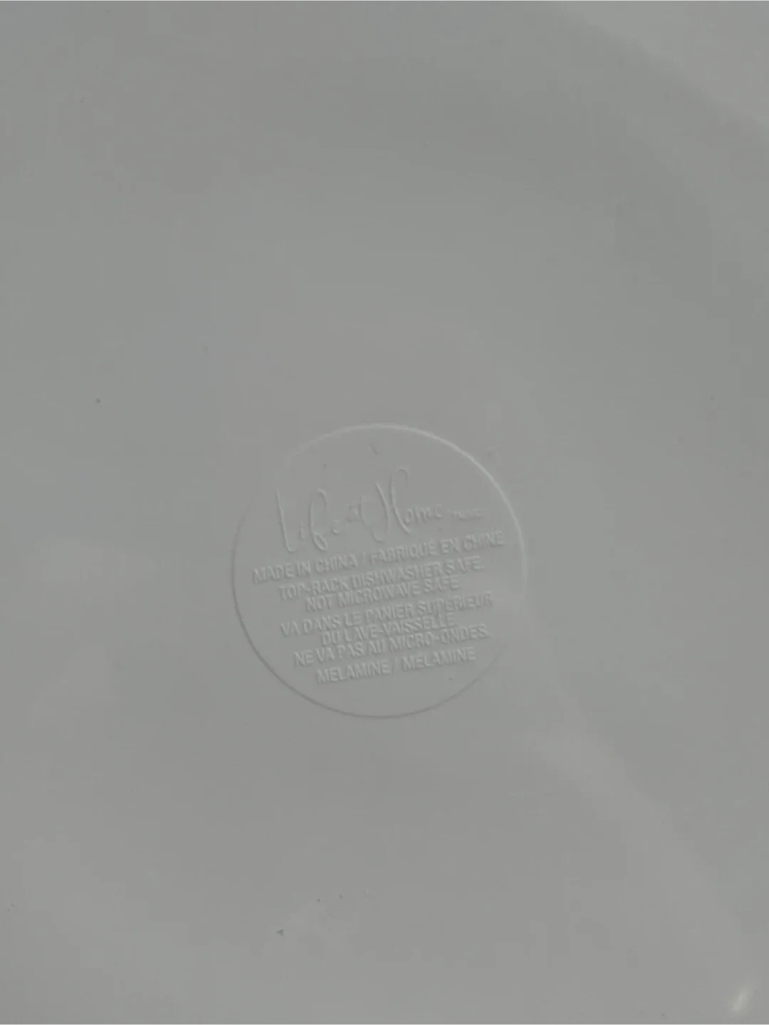 Life at Home Lemon Melamine Dinner Plate image indicator(3)