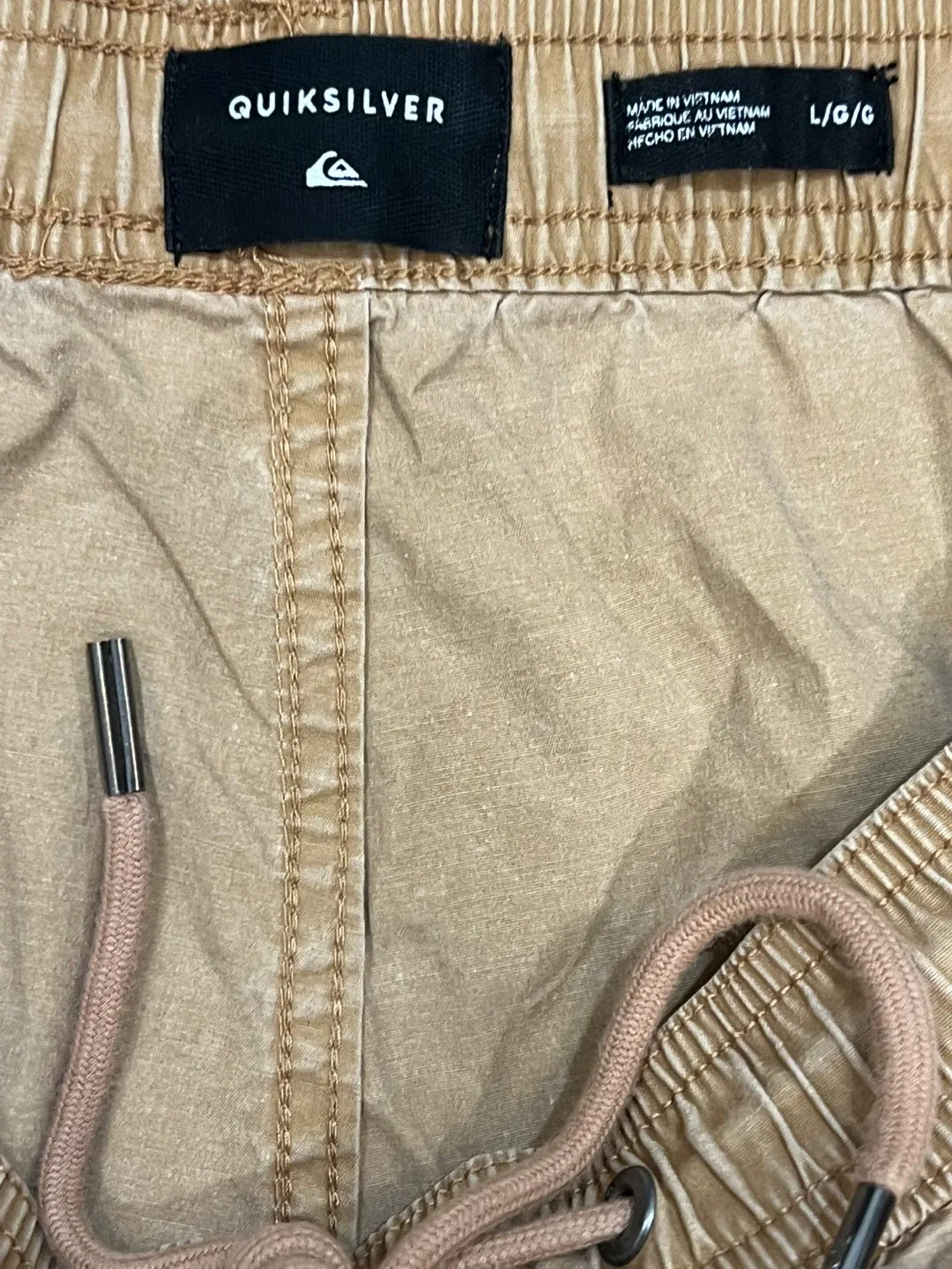 Quiksilver L/G Tan Shorts image indicator(3)