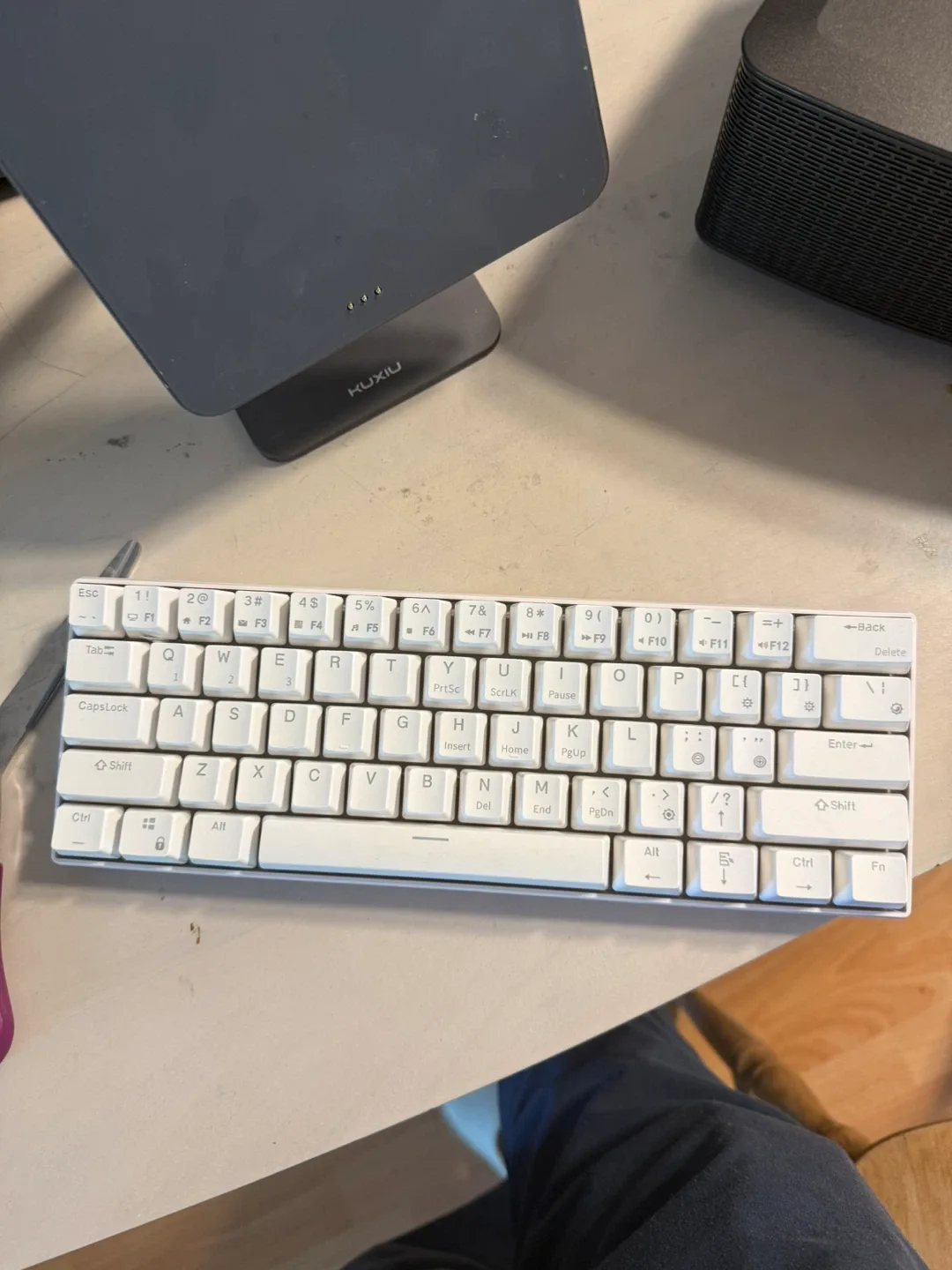 RK ROYAL KLUDGE RK61 Mechanical Keyboard - White