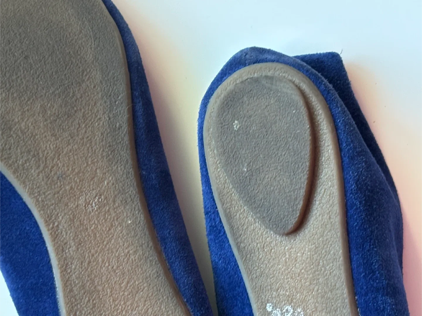 Steve Madden Rummble Blue Suede Flats - Size 8.5 image indicator(7)