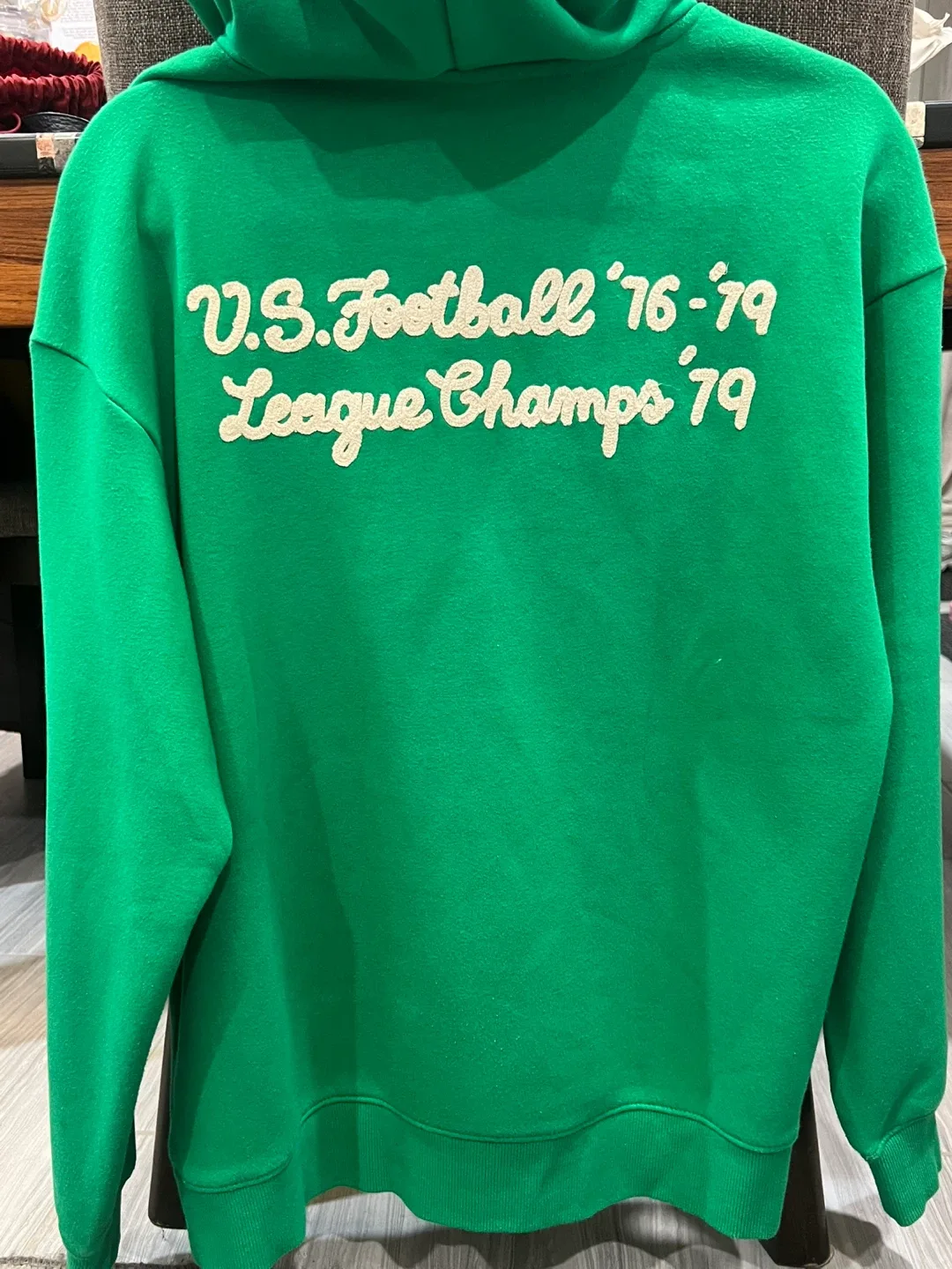 Green U.S. Football League Champs Hoodie image indicator(2)