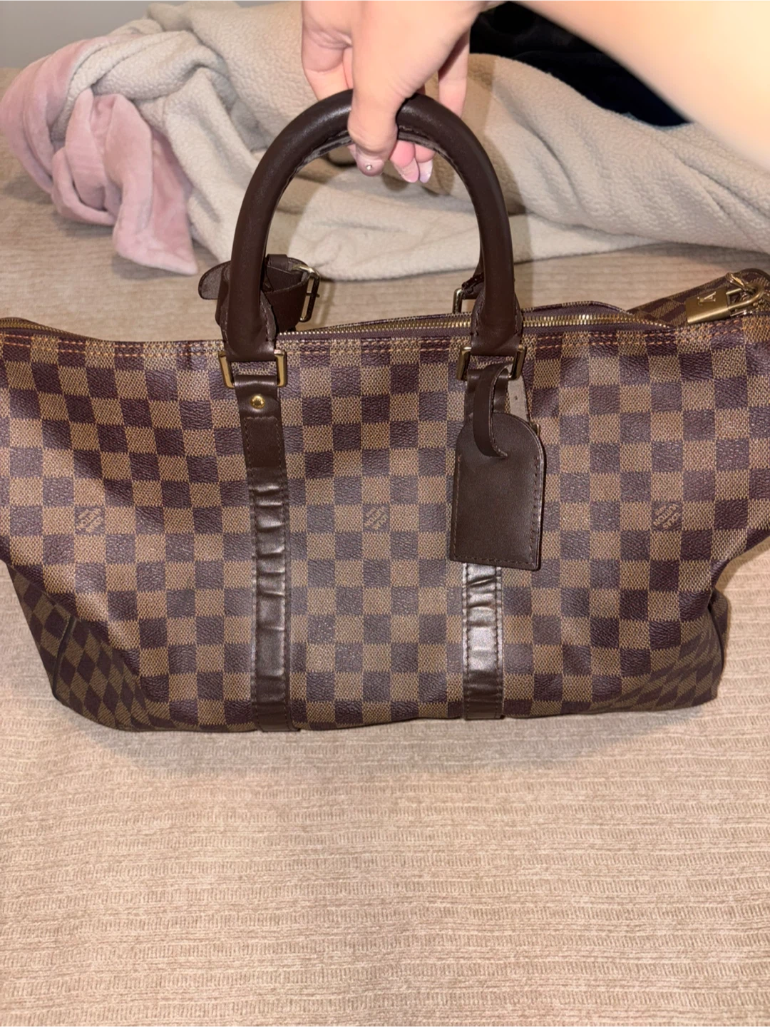 louis vuitton duffel bag