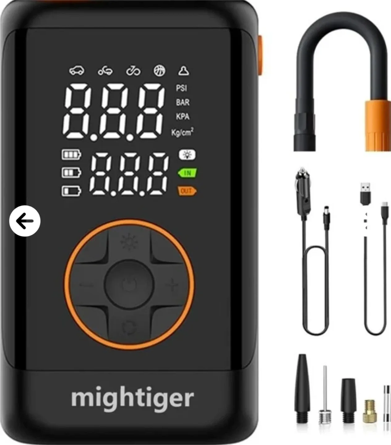 Mightiger Portable Tire Inflator thumbnail
